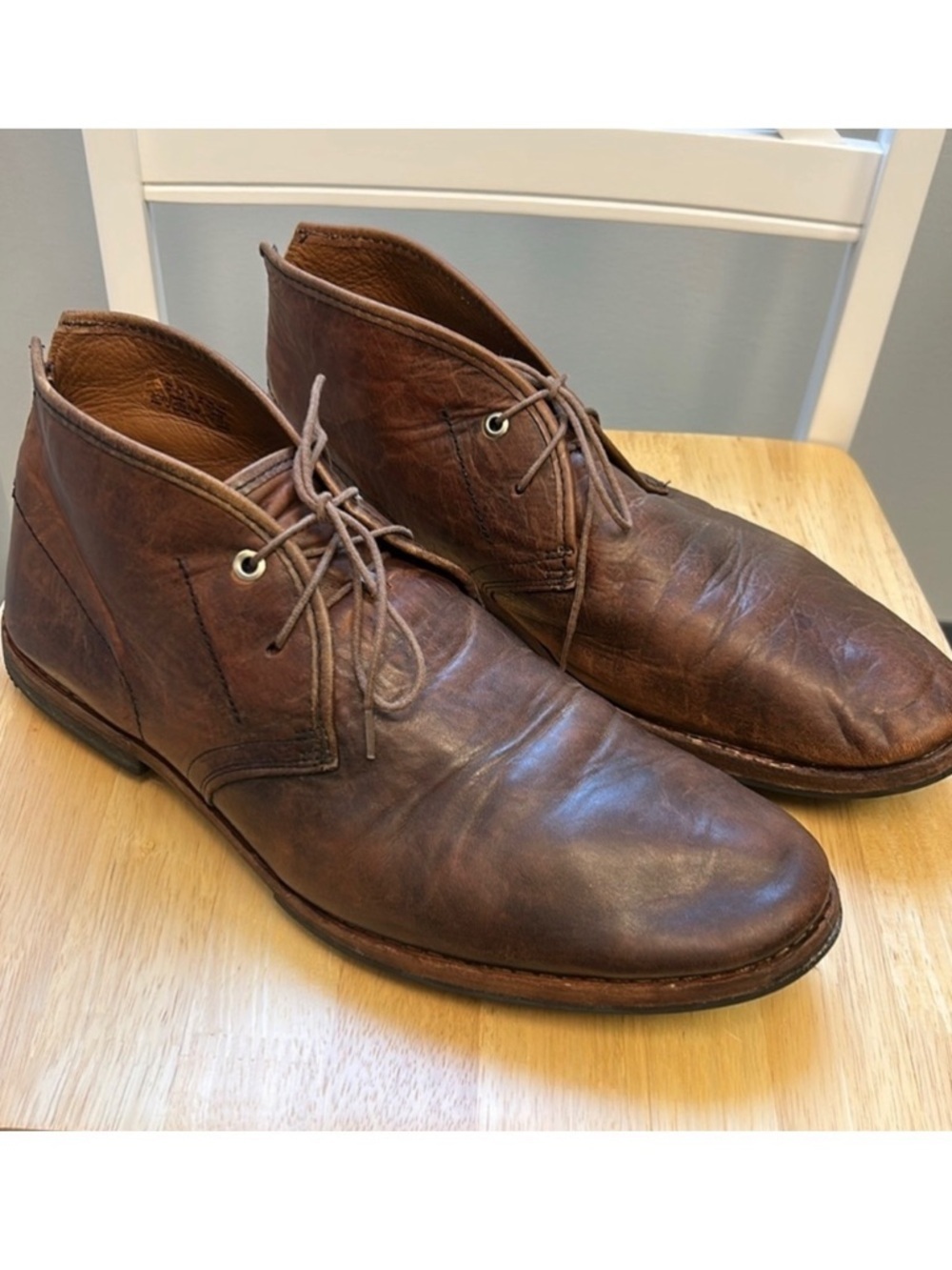 Timberland Boot Co Wodehouse 75509 Chukka Boots Brown Leather Sz 12 Lost…